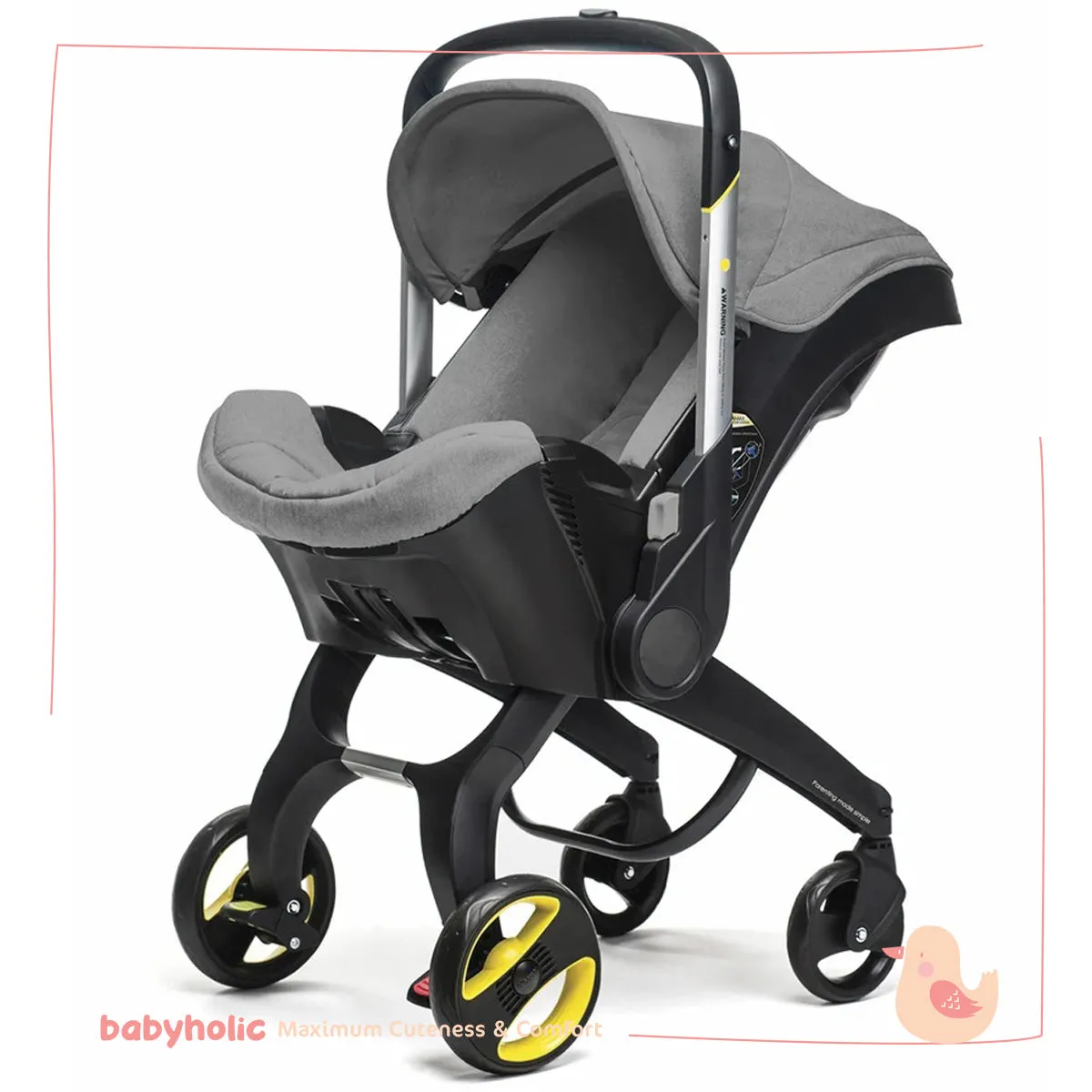 Mobile Infant Car Seat - Hound Grey