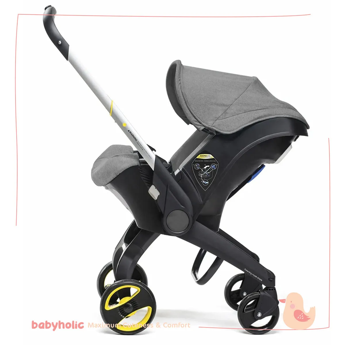 Mobile Infant Car Seat - Hound Grey