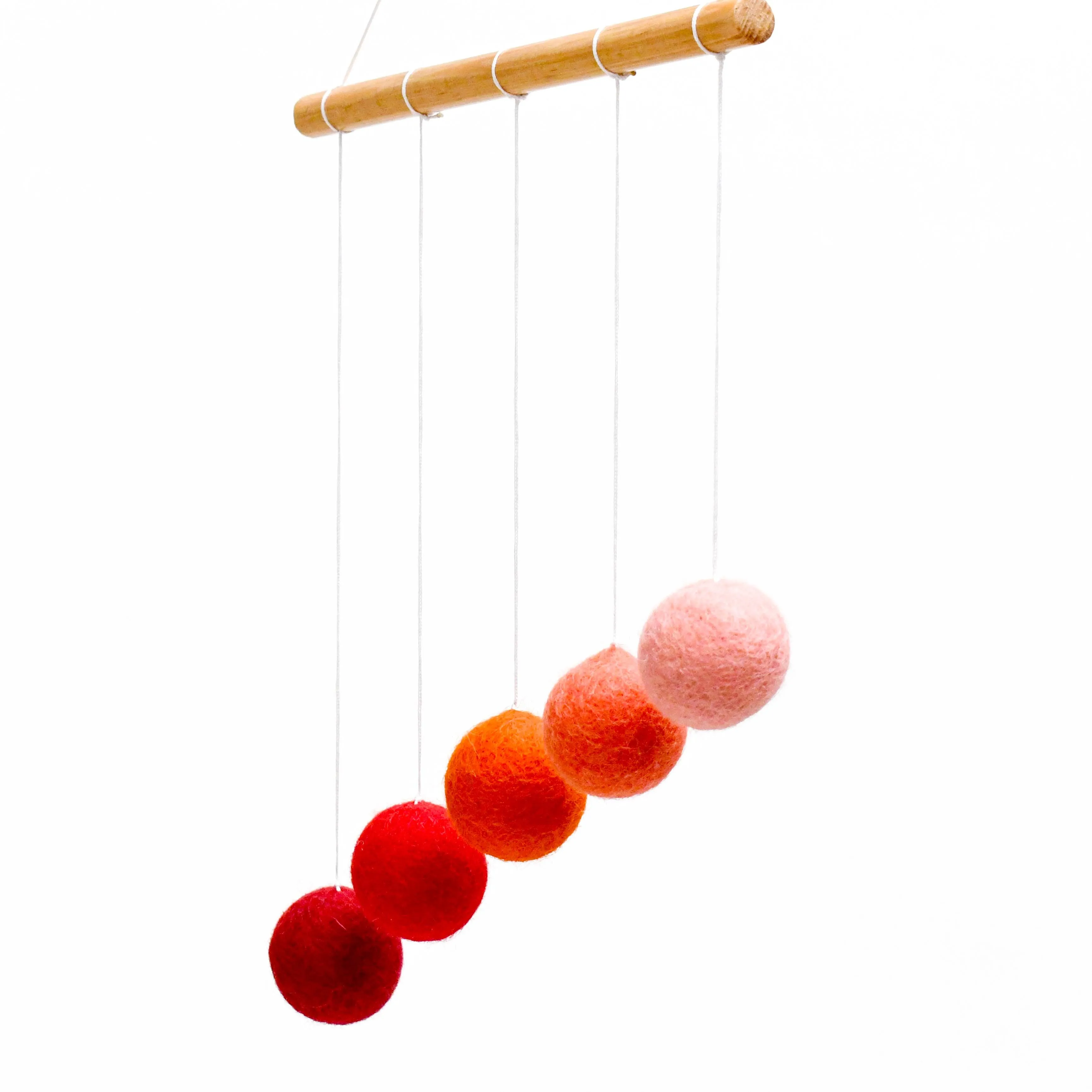 Montessori Gobbi Baby Mobile - Red