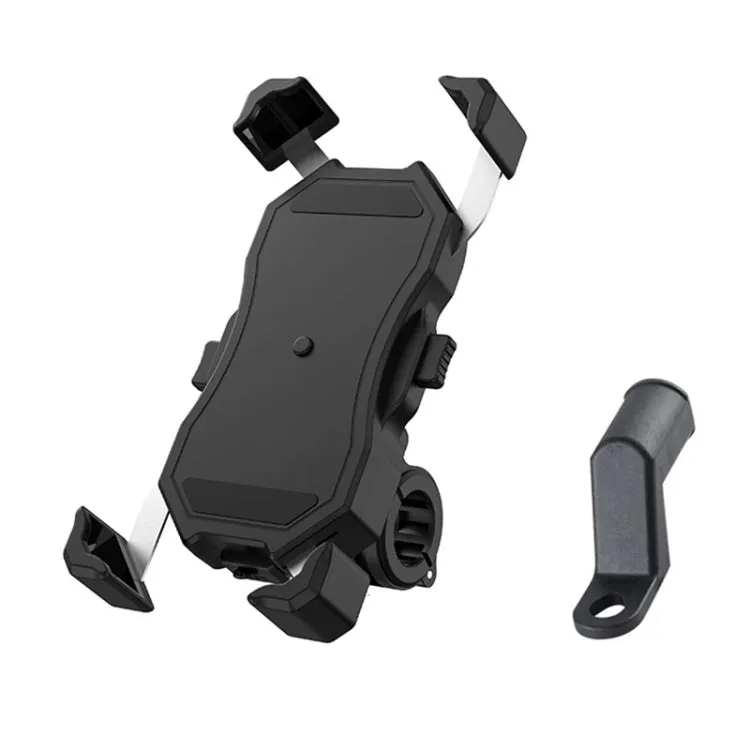 Motorcycle / Bicycle Semi-automatic Contraction Fixing Bracket Phone Holder