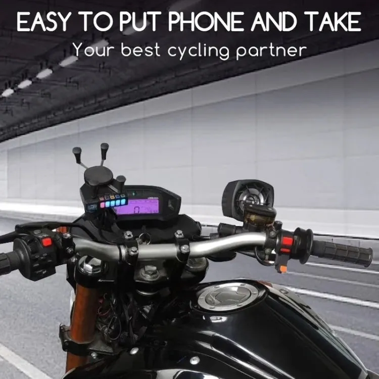 Motorcycle Mobile Phone Charging Stand With Bluetooth MP3 Speaker(YL-056)