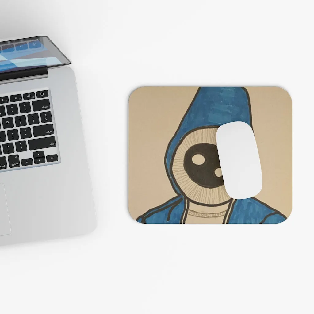 Mouse Pad (Rectangle)AL BLUE DESIGNED ART