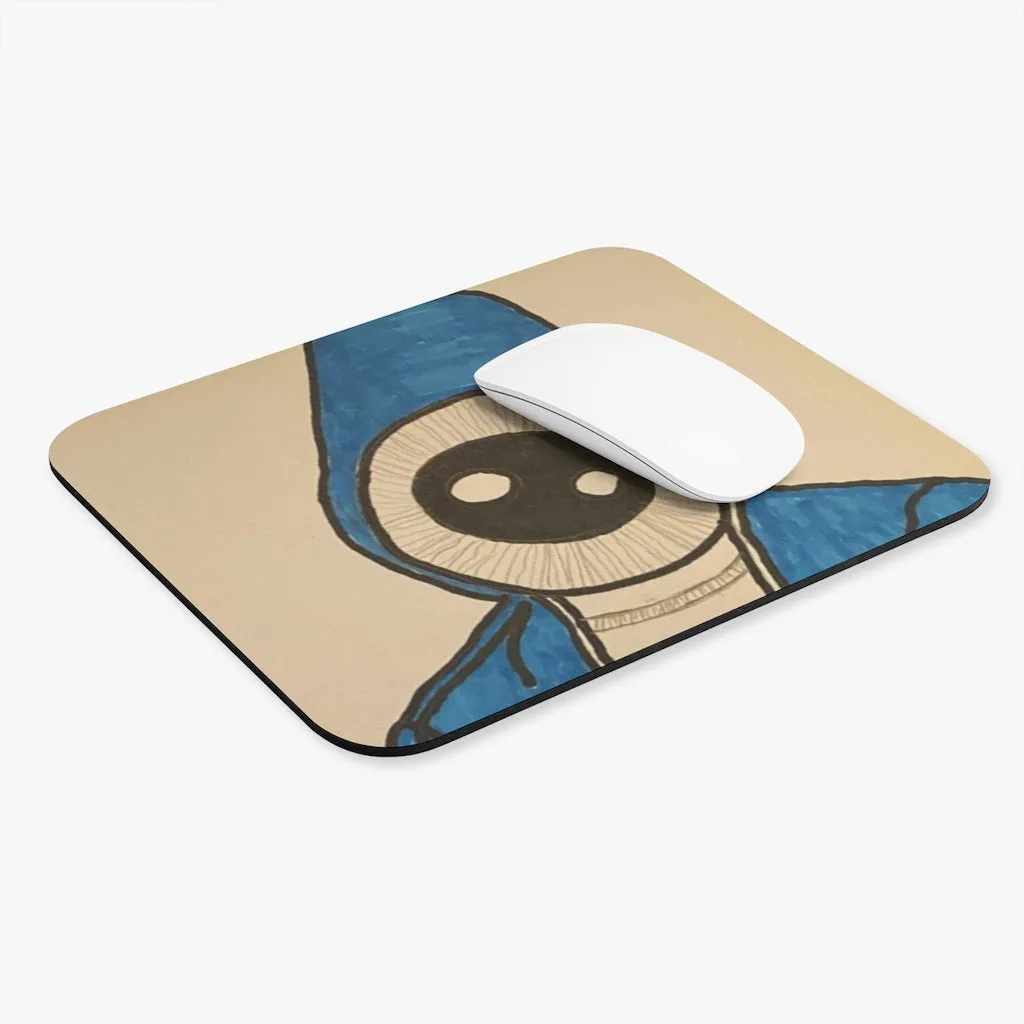 Mouse Pad (Rectangle)AL BLUE DESIGNED ART