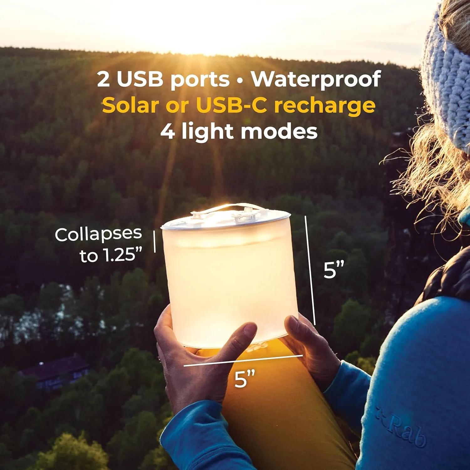 MPOWERD Luci Pro: Lux   Mobile Charging Inflatable Solar Light