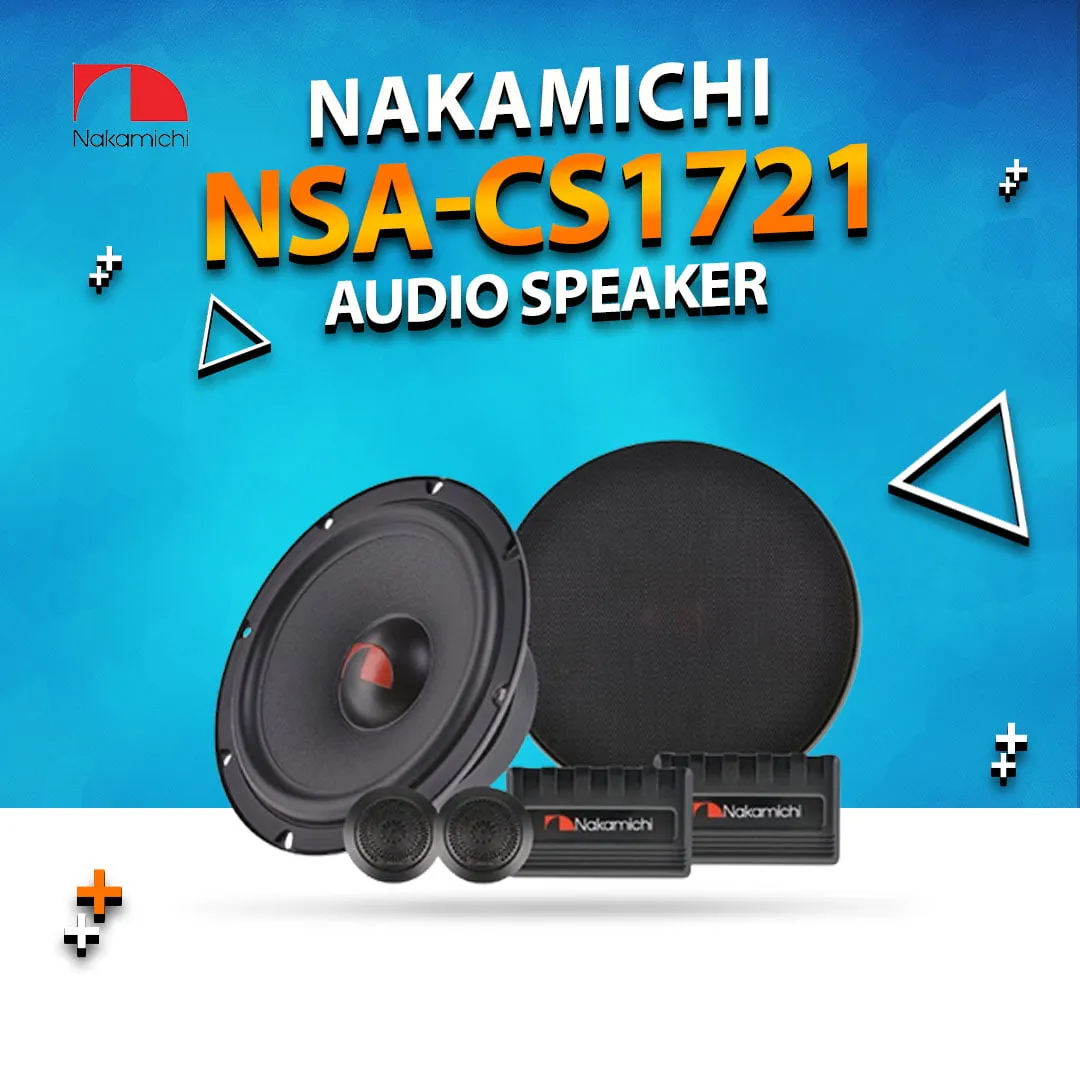 Nakamichi Car Audio Speaker 6.5 Inches NSA-CS1721