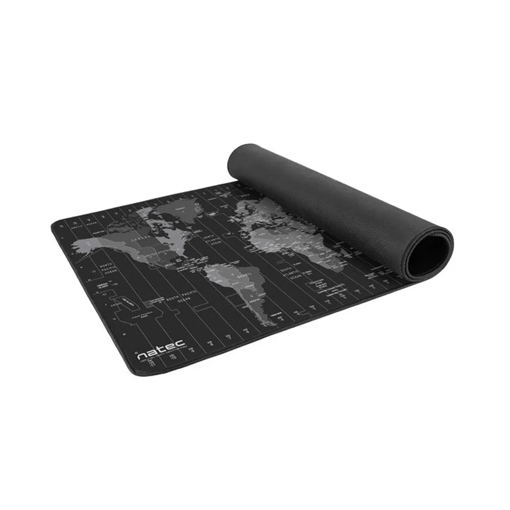 Natec Time Zone Map Mouse Pad XL