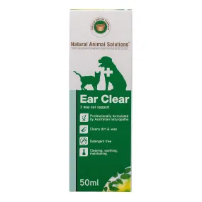 Natural Animal Solutions Ear Clear 50ml