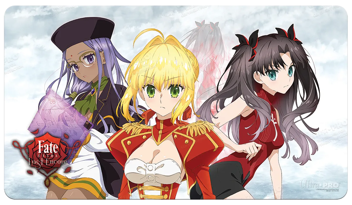 Nero, Rin, and Rani Standard Gaming Playmat Mousepad for Fate/EXTRA