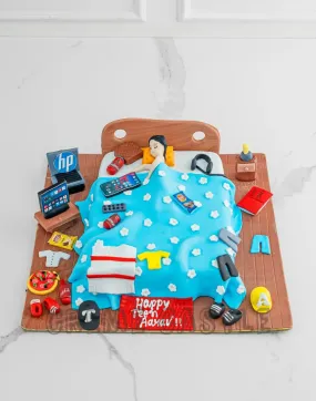 Netflix and chill cake