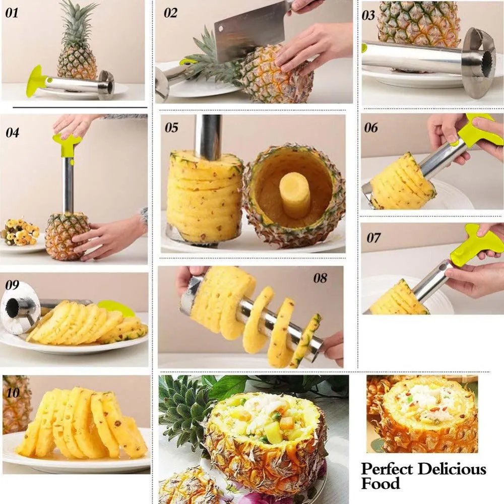 *NEW! Stainless Steel Pineapple Easy Tool