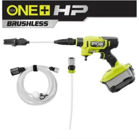 ONE  HP 18-Volt Brushless EZClean 600 PSI 0.7 GPM Cordless Cold Water Power Cleaner (Tool Only)