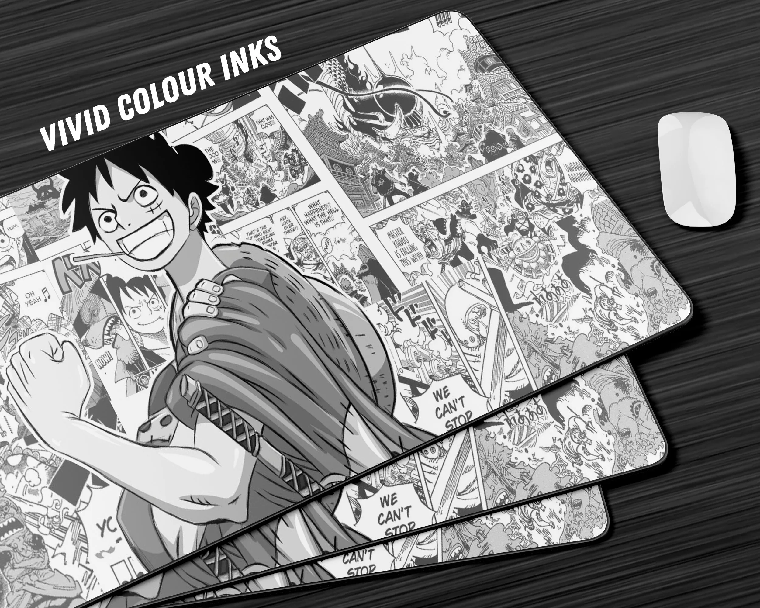 One Piece Luffy Manga Gaming Mouse Pad