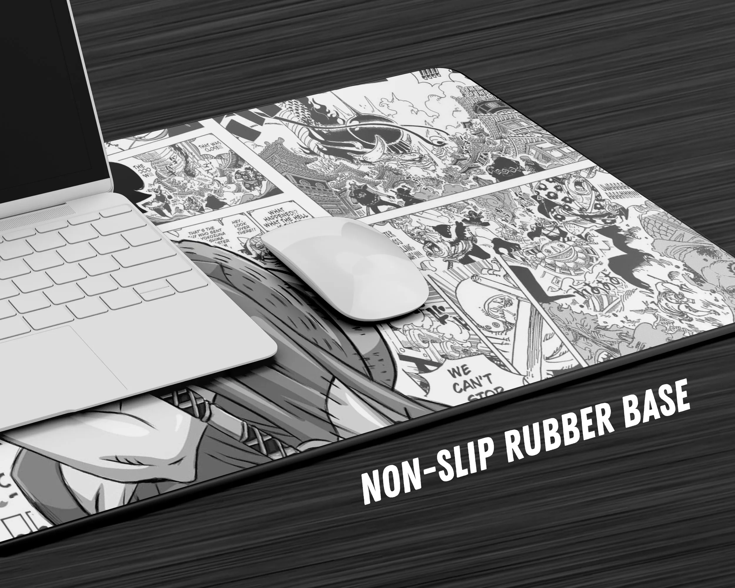 One Piece Luffy Manga Gaming Mouse Pad