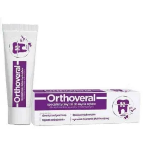 Orthoveral orthodontic tooth cleanser 75ml, teeth cleaning