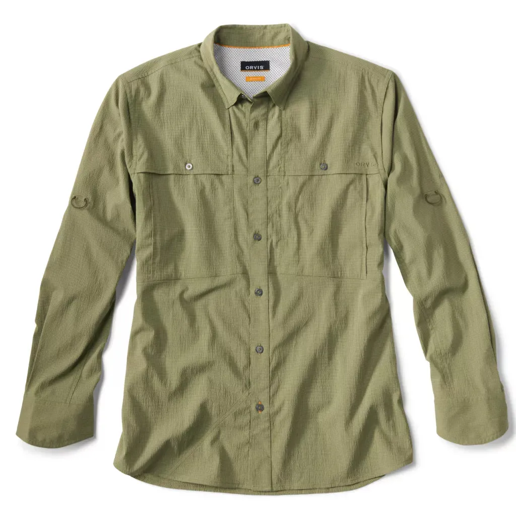 Orvis MEN's Long-Sleeved Open Air Caster Shirt