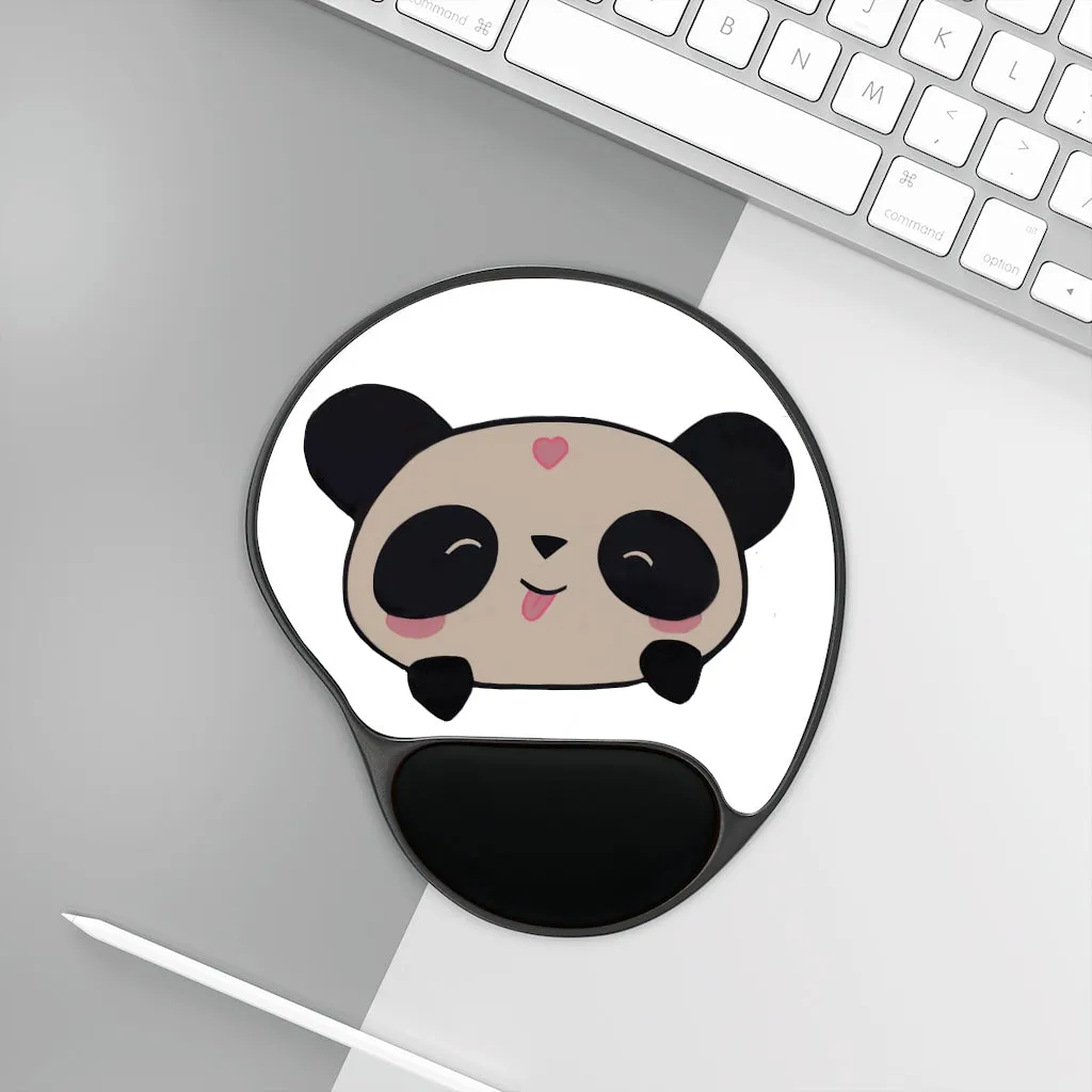 Panda Mouse Pad With Wrist Rest