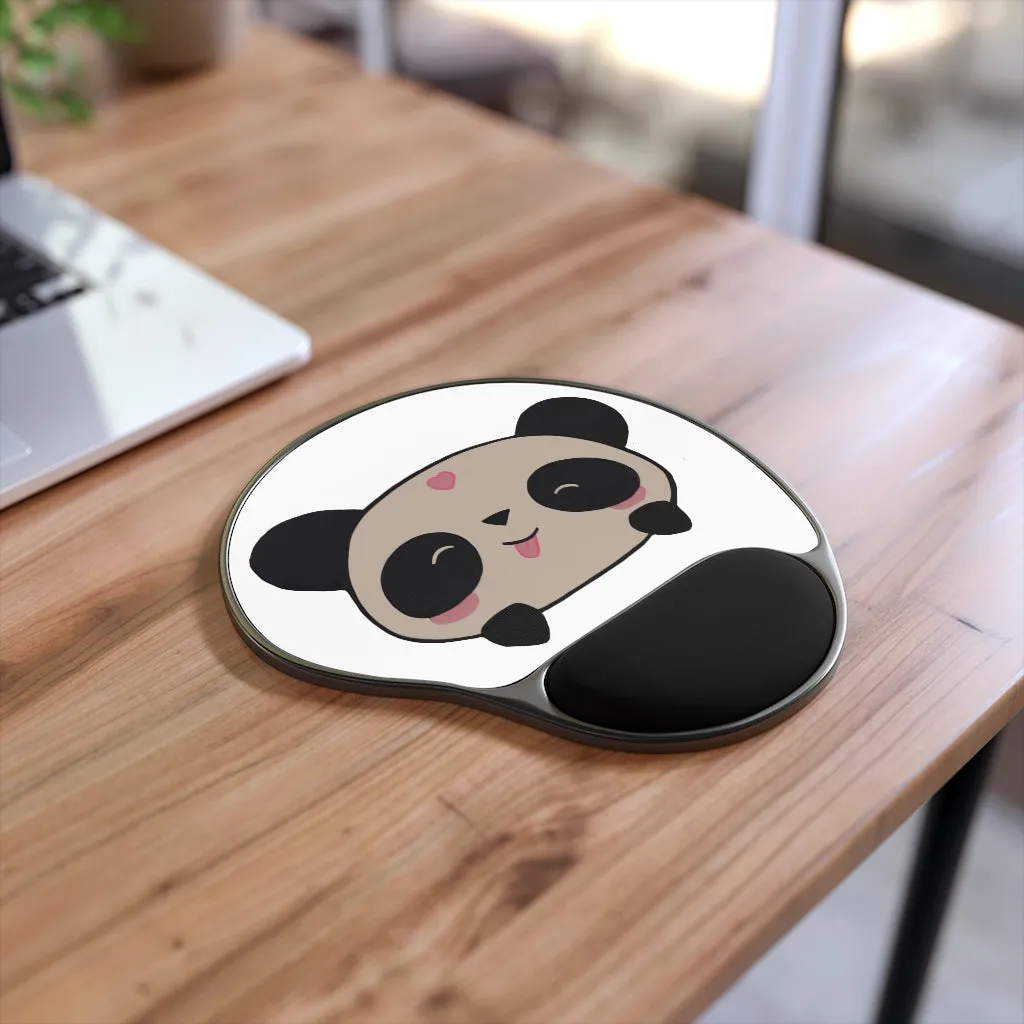 Panda Mouse Pad With Wrist Rest