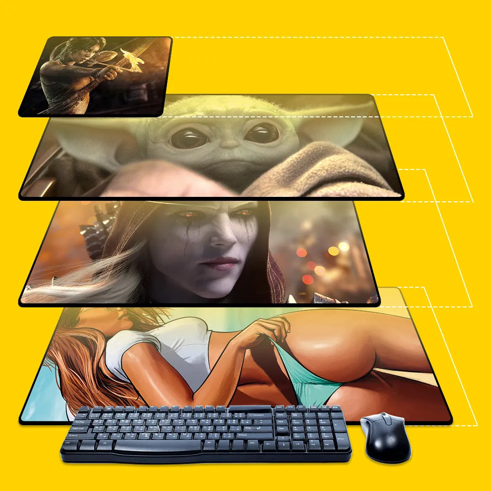 Personalized Gaming Mouse Pads Customize size mouse pad  Anime Mouse Pad Best Mouse Mat