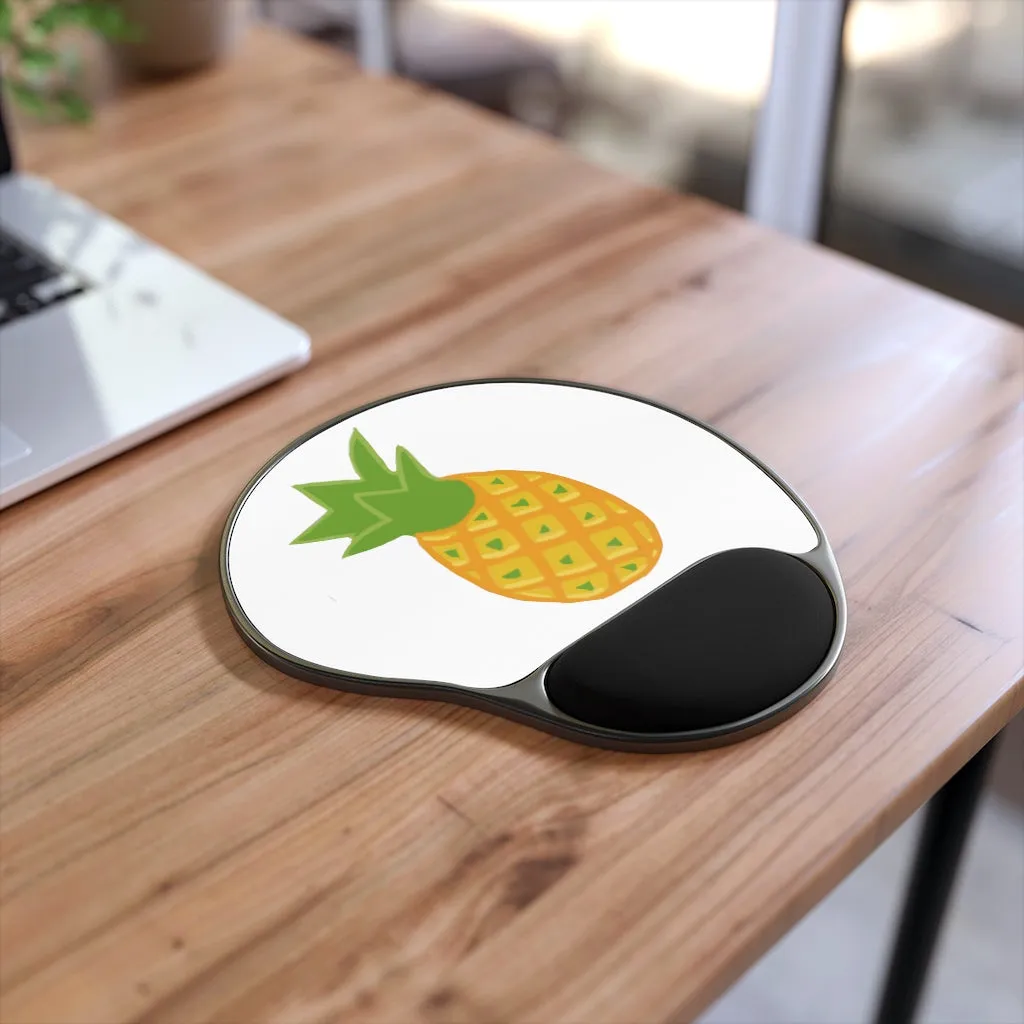 Pineapple Mouse Pad With Wrist Rest