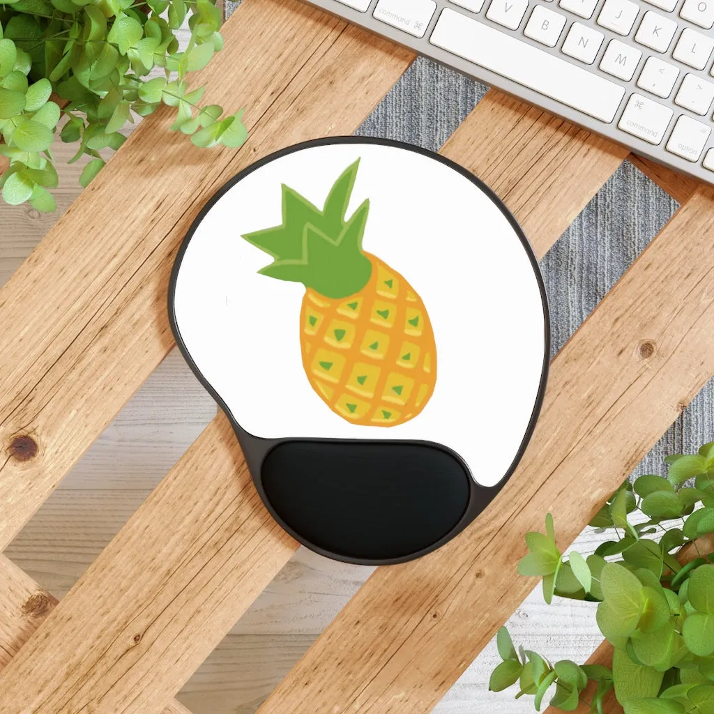 Pineapple Mouse Pad With Wrist Rest