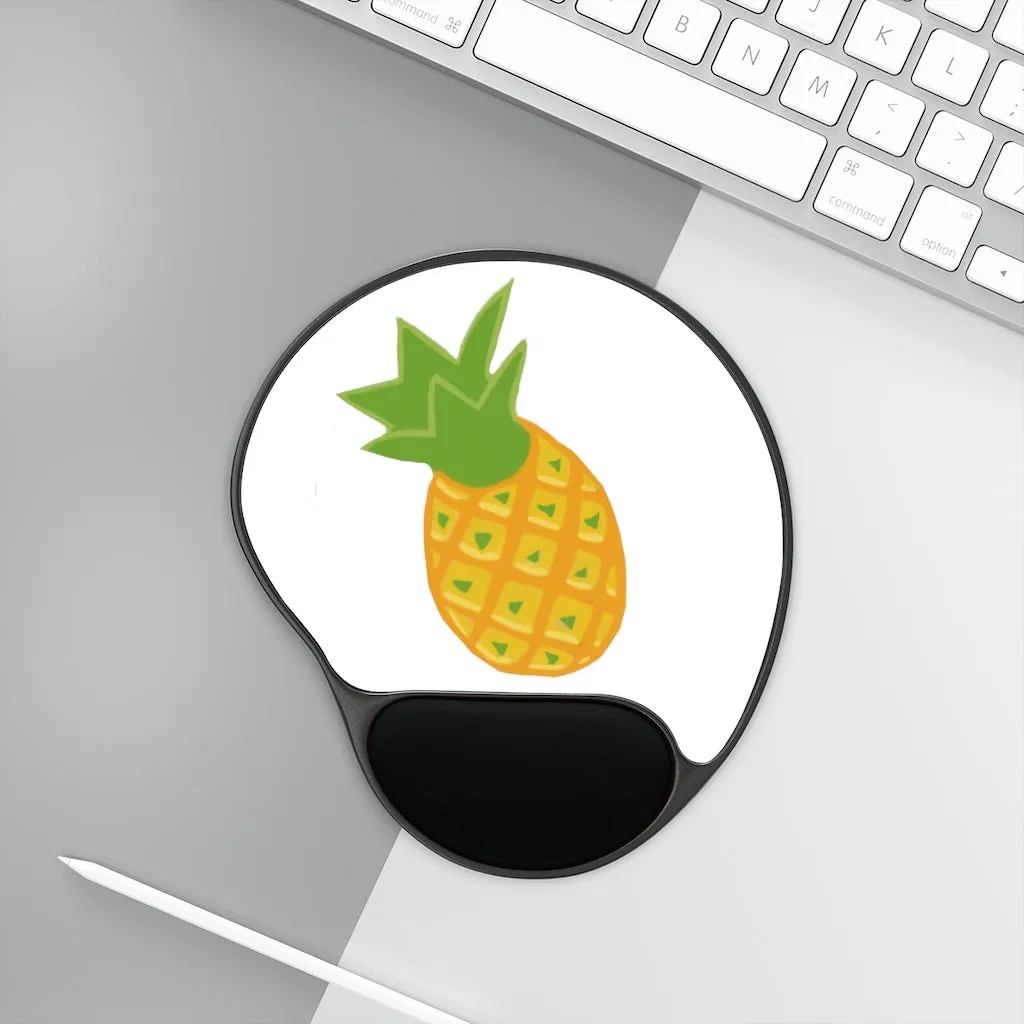 Pineapple Mouse Pad With Wrist Rest