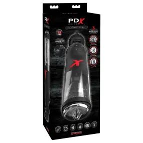 Pipedream - PDX Elite Deluxe Hands Free Mega-Bator Masturbator (Black)