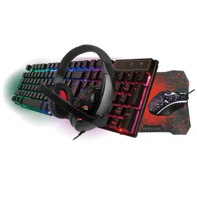 Proscan 4-In-1 Gaming Set, 4 Piece