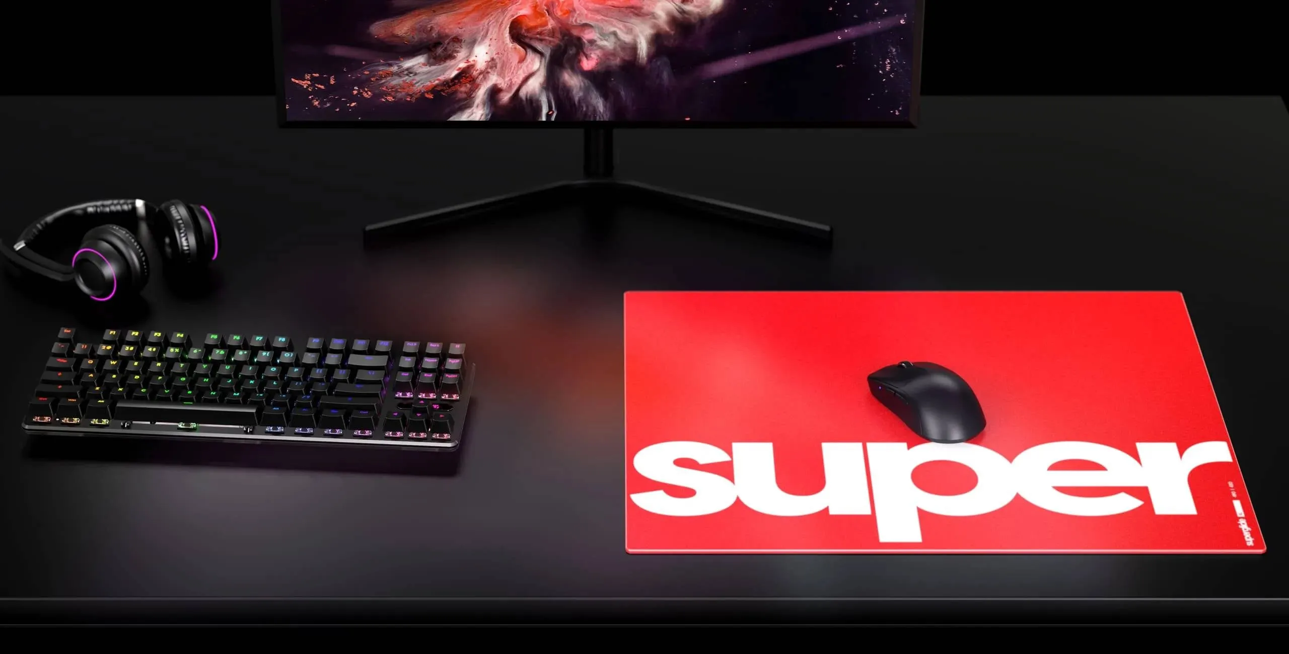 Pulsar Superglide Glass Mouse Pad