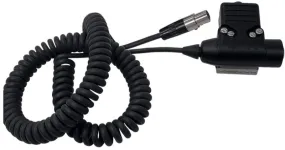 Racing Electronics Inline Pit Adapter Push-To-Talk Cable