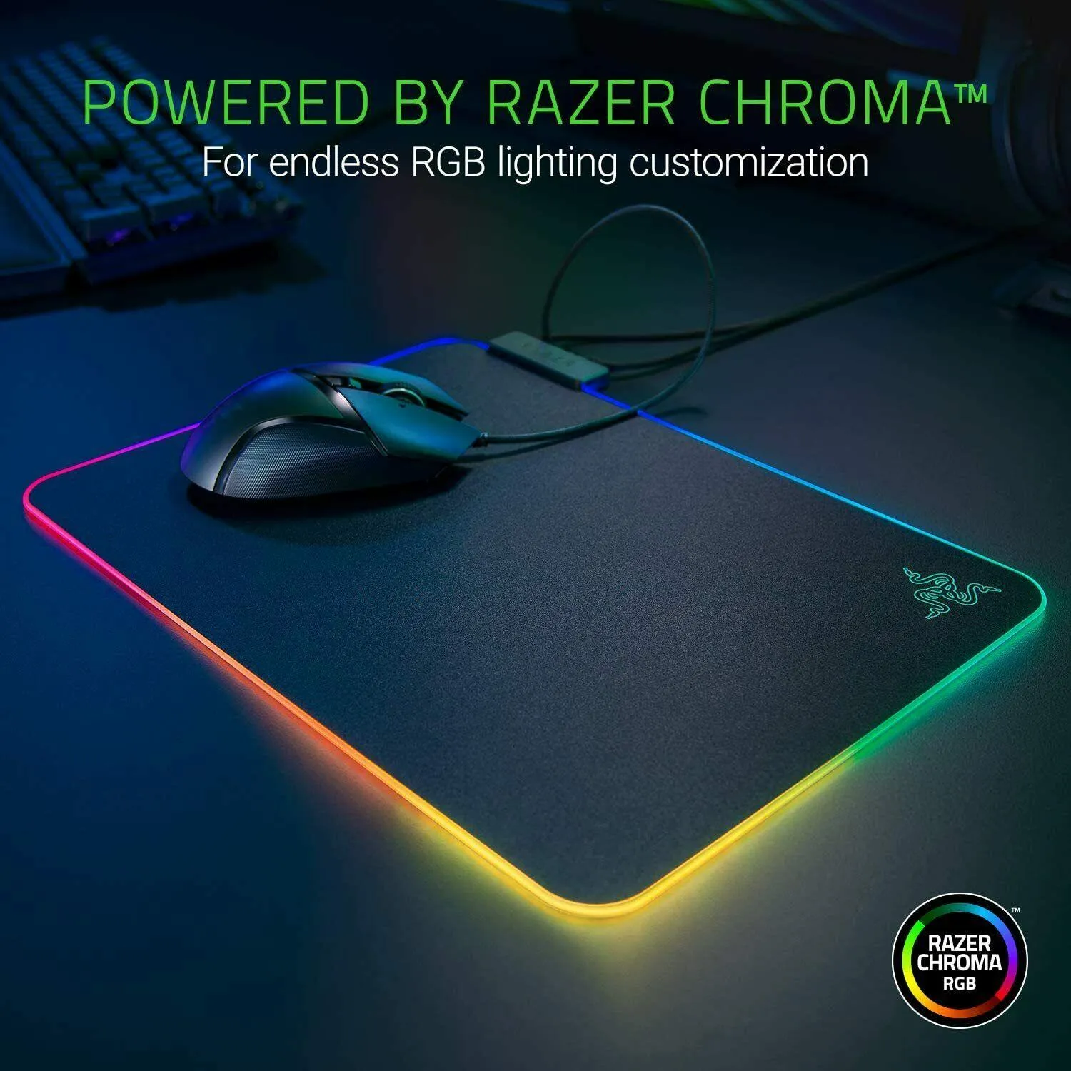 Razer Firefly V2 Chroma RGB Mouse Pad