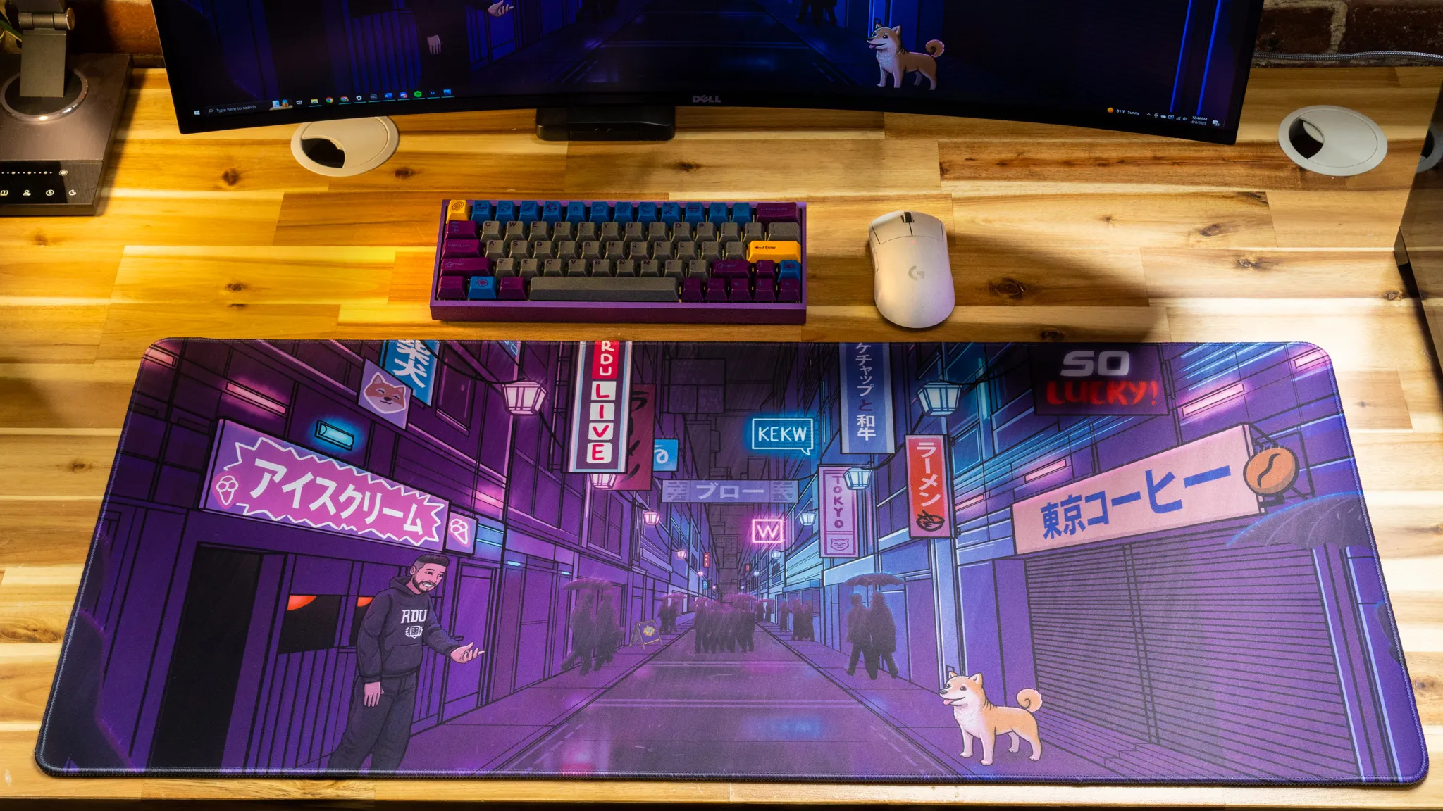 RDU "Tokyo in Tokyo" Content Creator Collaboration Limited Edition Gaming Deskmat