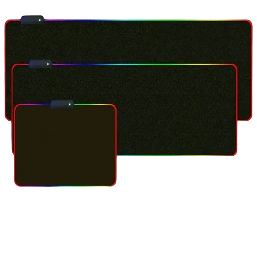 RGB Gaming Mouse Pad W/No Print