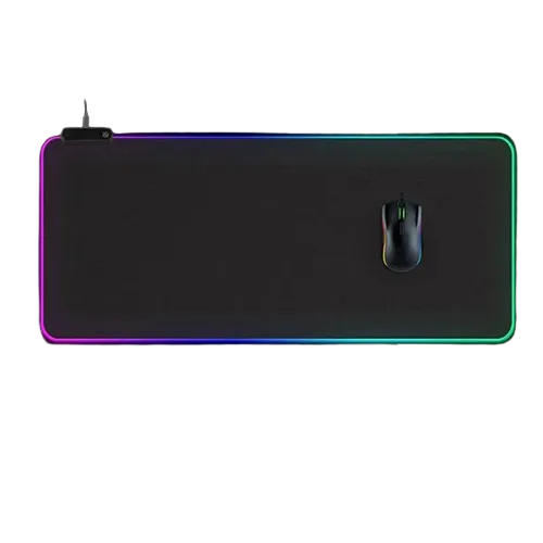 RGB Gaming Mouse Pad W/No Print