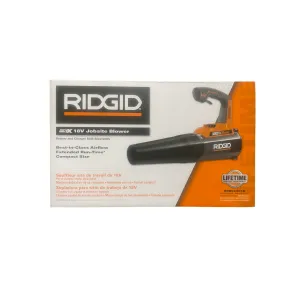 RIDGID 18-Volt Cordless 105 MPH Jobsite Handheld Blower (Tool Only)