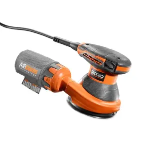 RIDGID 3 Amp Corded 5 in. Random Orbital Sander with AIRGUARD Technology - Factory Reconditioned