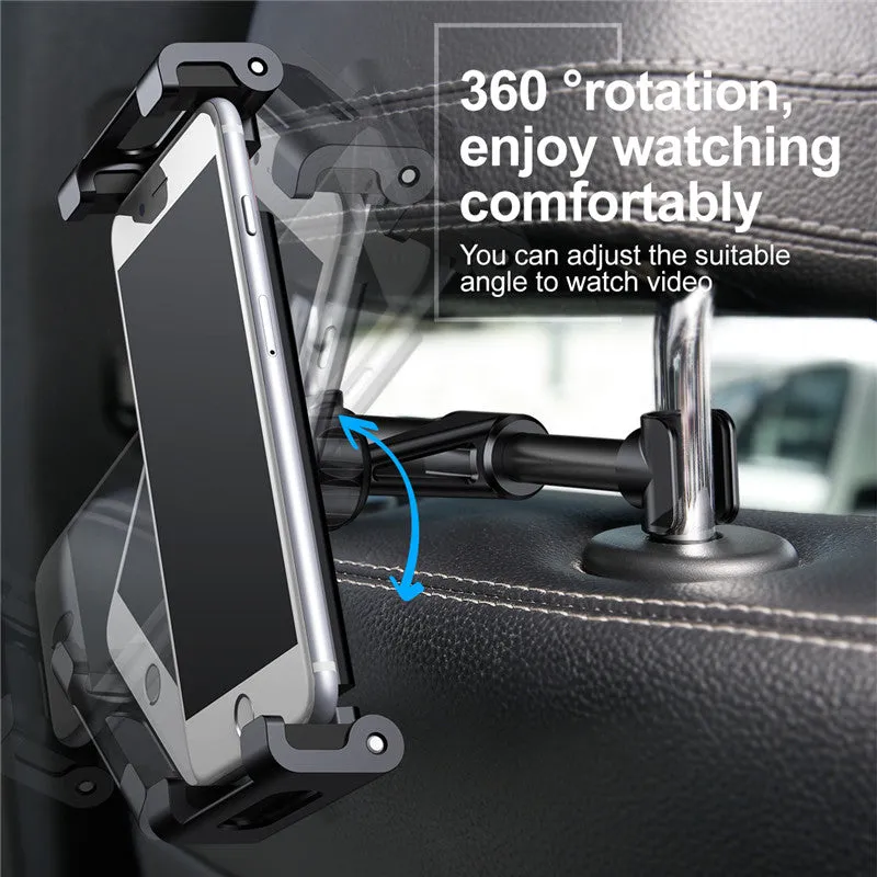 Rotating Car Back Seat Tablet Phone Holder