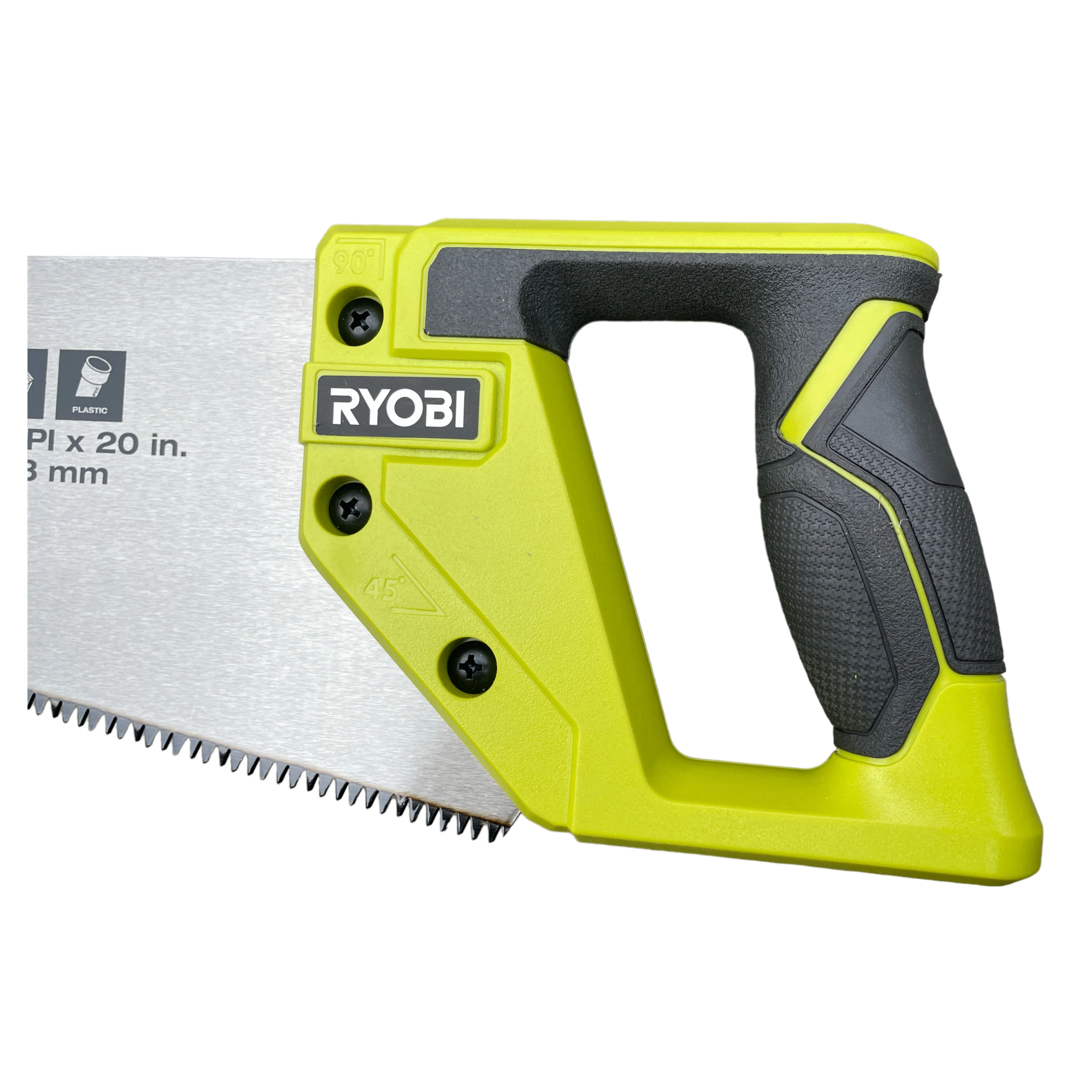 RYOBI 20 in. 7 TPI Hand Saw with Steel Blade