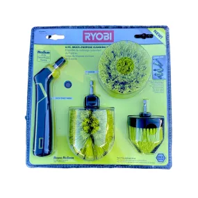 RYOBI Multi-Purpose Cleaning Kit (4-Piece)