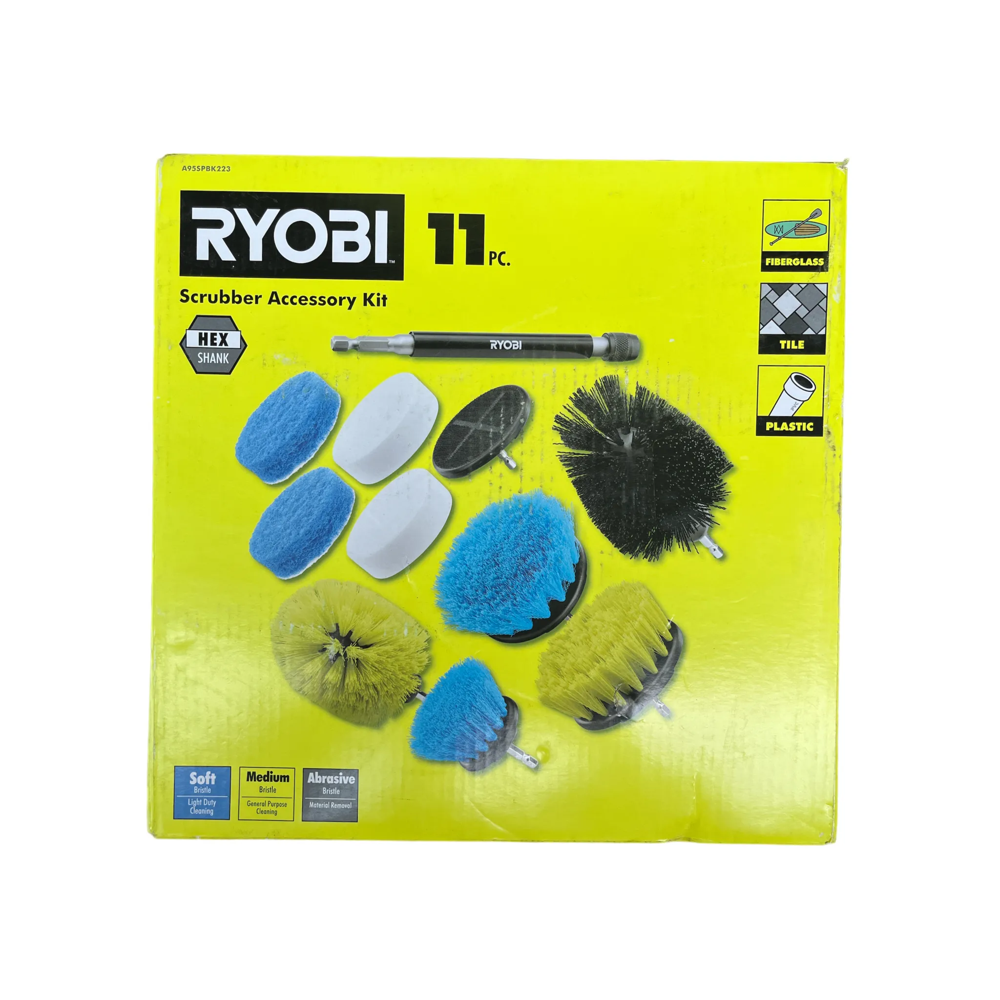 RYOBI Scrubber Accessory Kit (11-Piece)