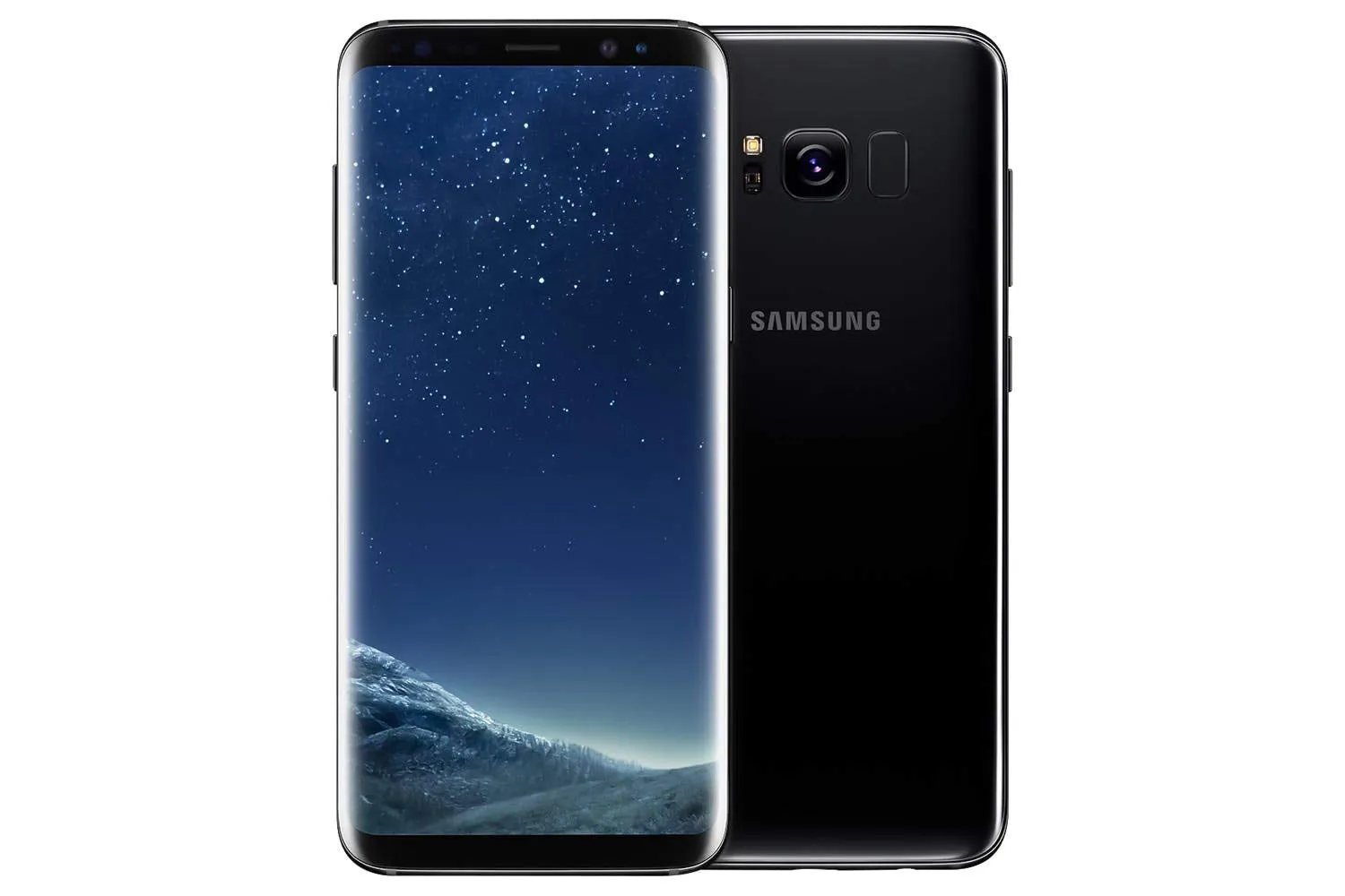 Samsung Galaxy S8  Dual Sim - 64GB, 4G LTE, Midnight Black