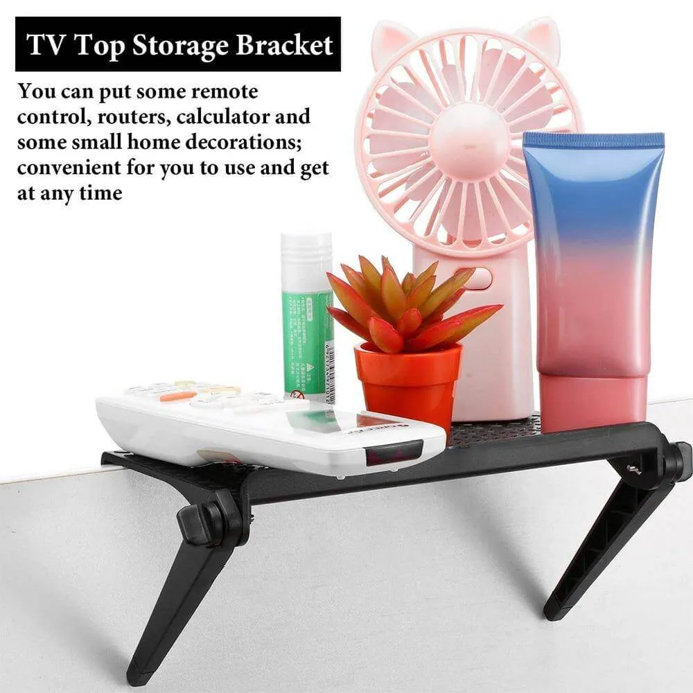 Screen Top Storage Shelf Holder