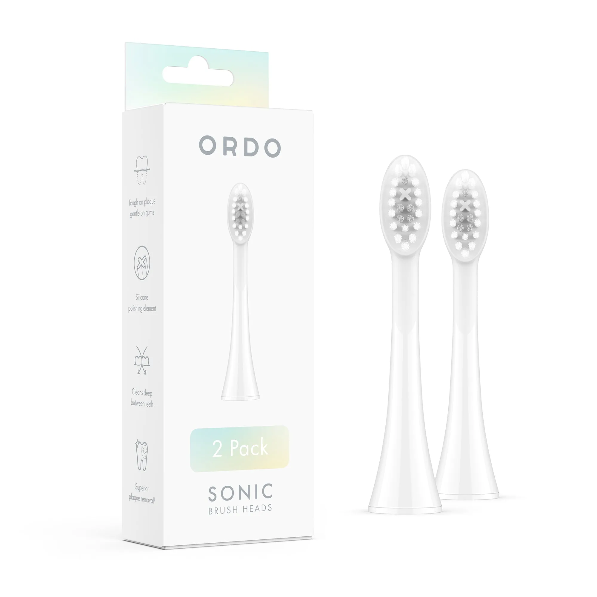 SD - Ordo Sonic Brush Head White | Snow 2x