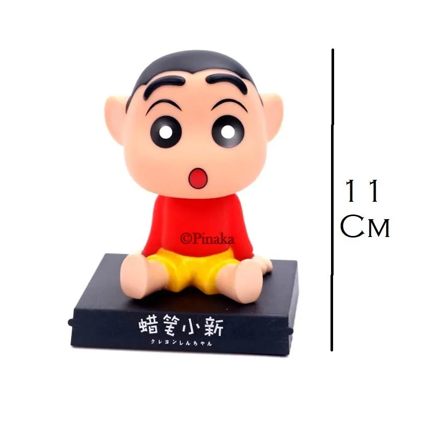 Shinchan Bobblehead With Mobile Holder For Cars | 11CM |