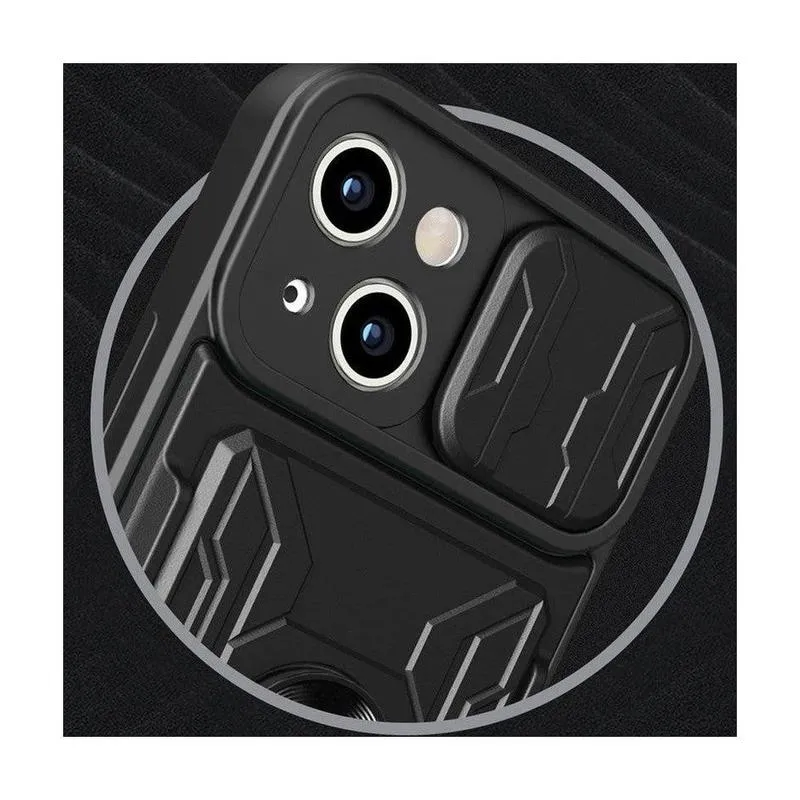 Shockproof Mobile Phone Cover w/- Camera Protection for iPhone 11 Black