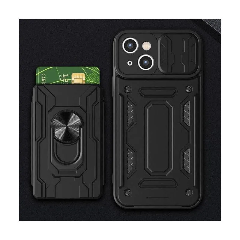 Shockproof Mobile Phone Cover w/- Camera Protection for iPhone 11 Black