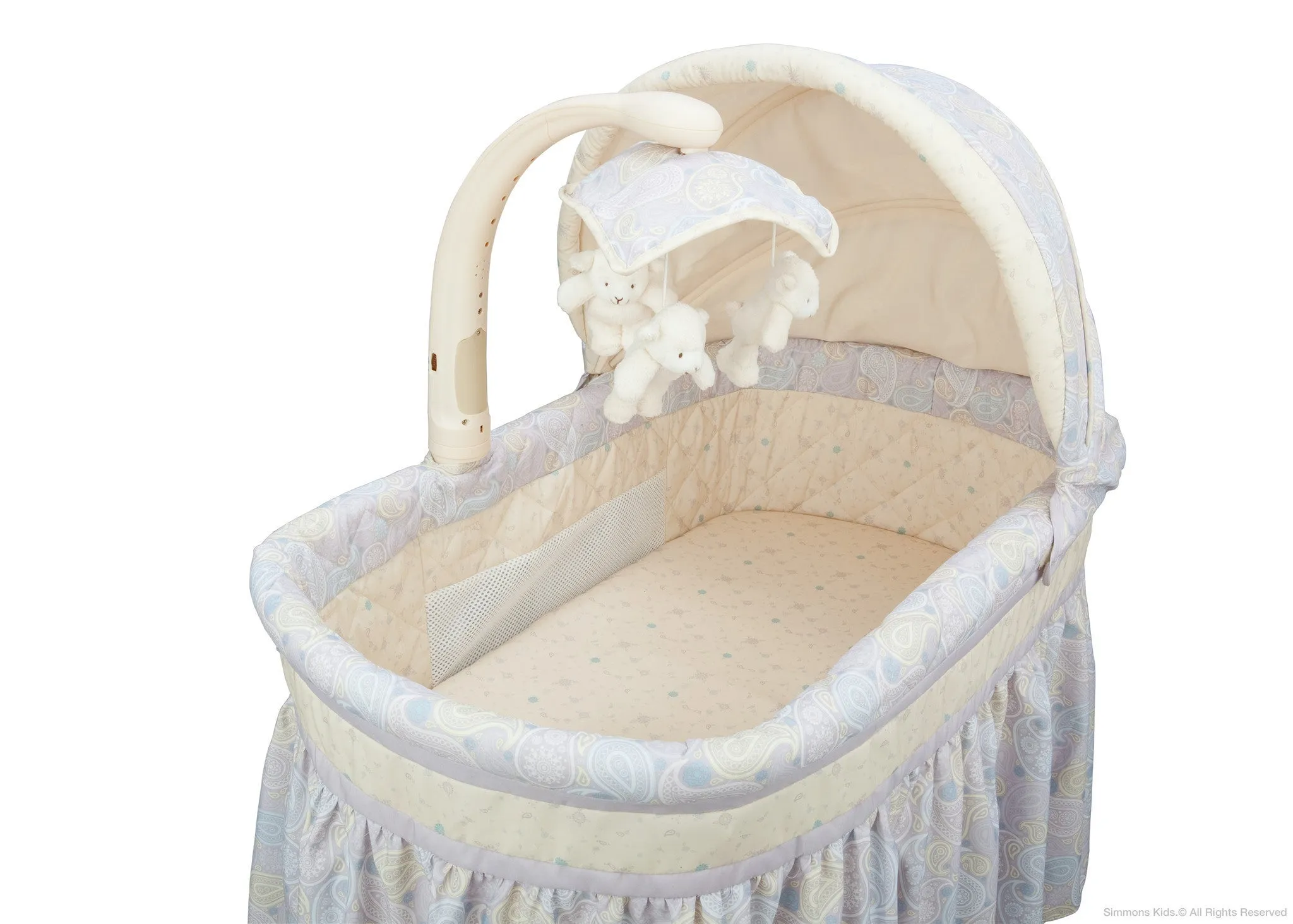 Simmons Kids® Deluxe Gliding Bassinet