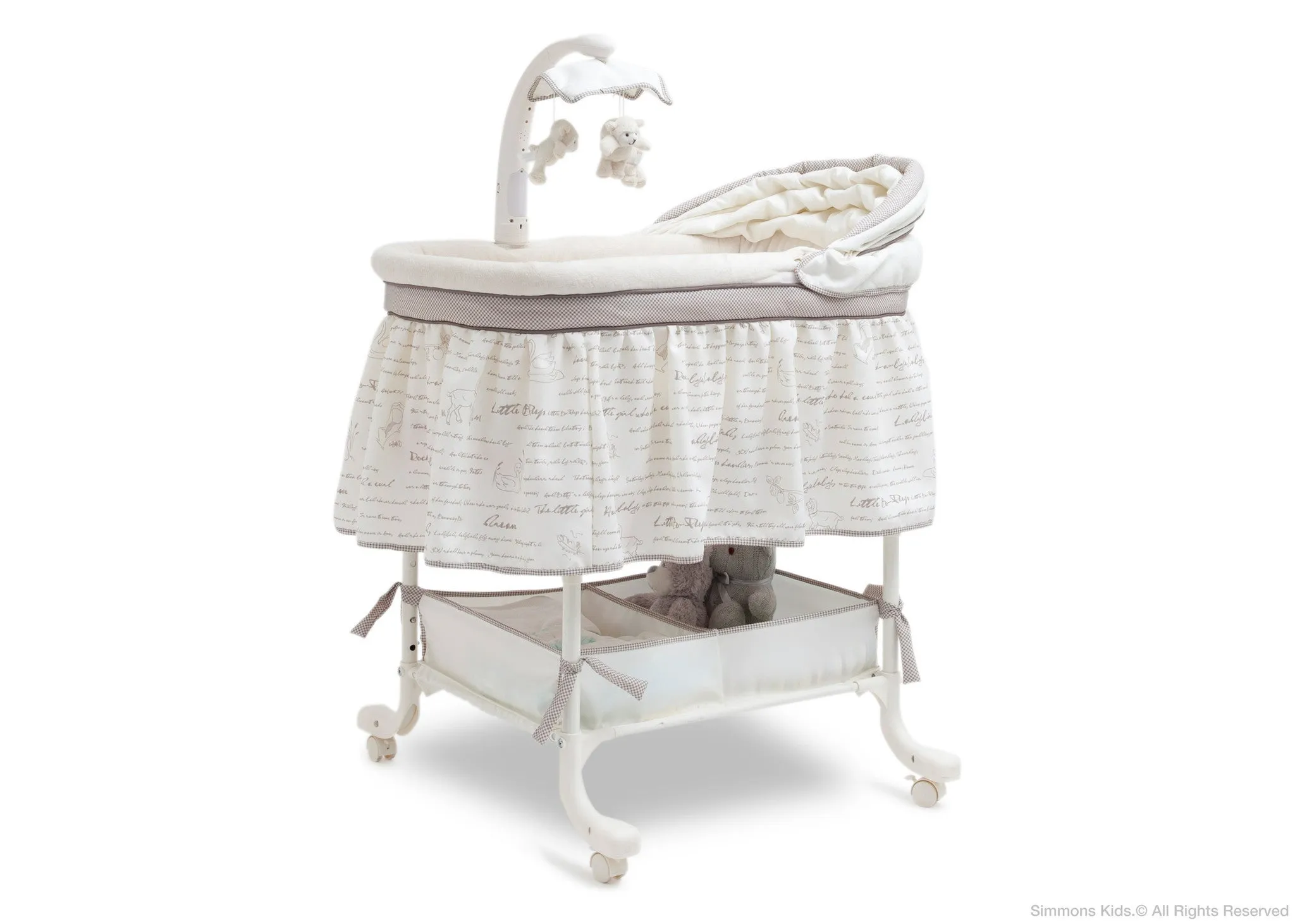 Simmons Kids® Deluxe Gliding Bassinet