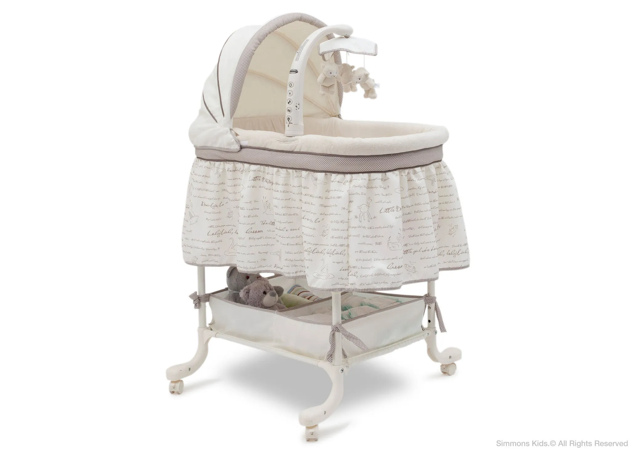 Simmons Kids® Deluxe Gliding Bassinet