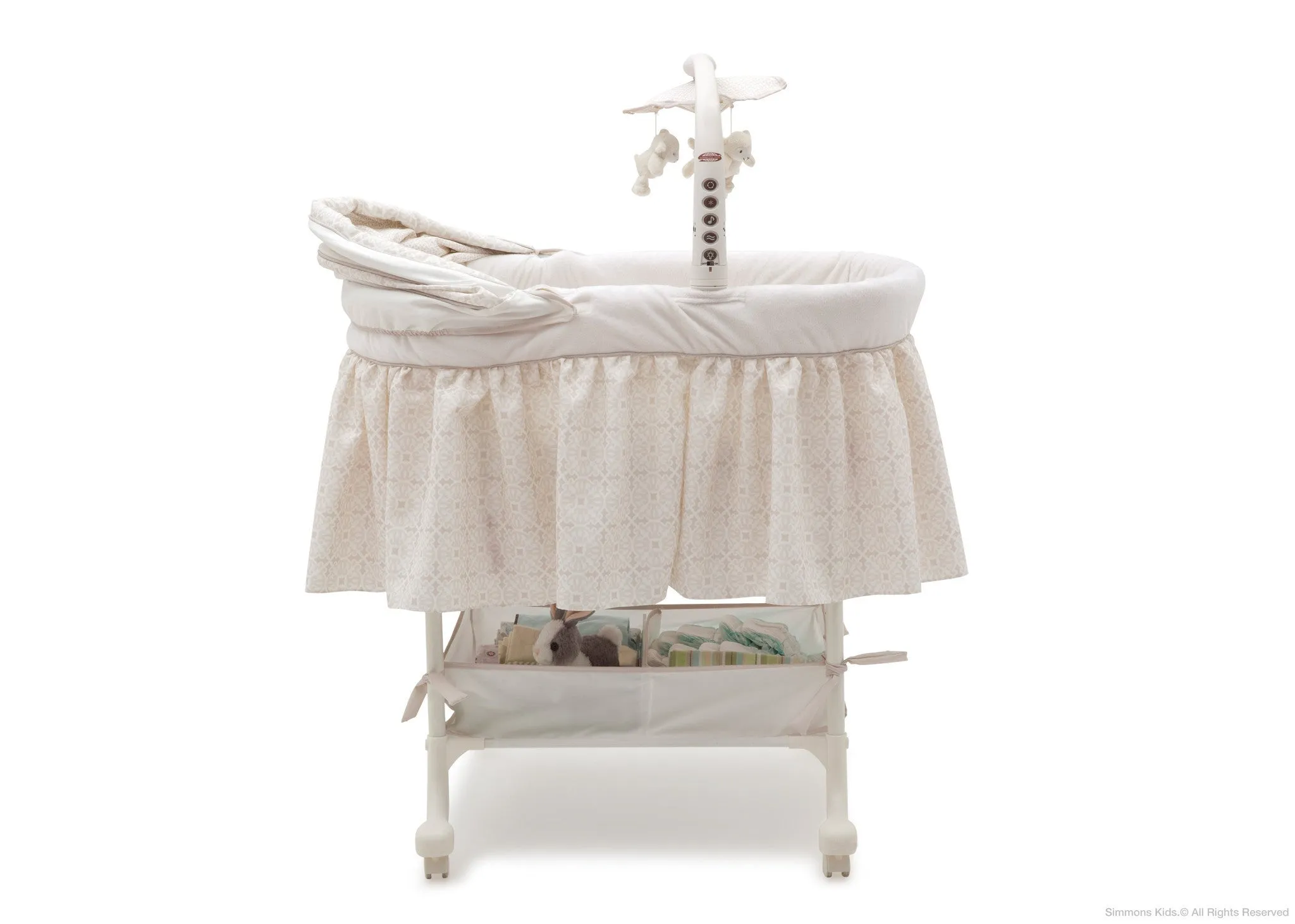 Simmons Kids® Deluxe Gliding Bassinet