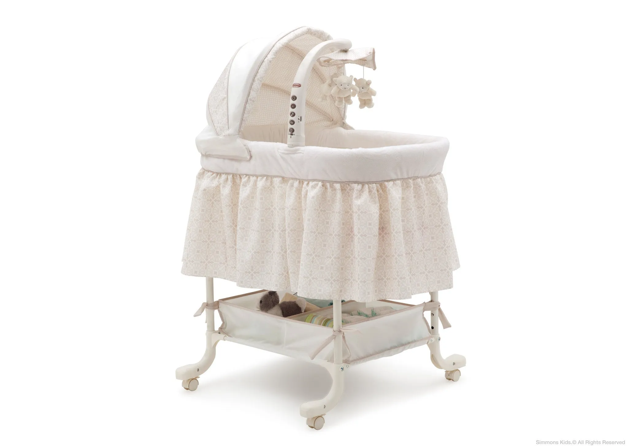 Simmons Kids® Deluxe Gliding Bassinet